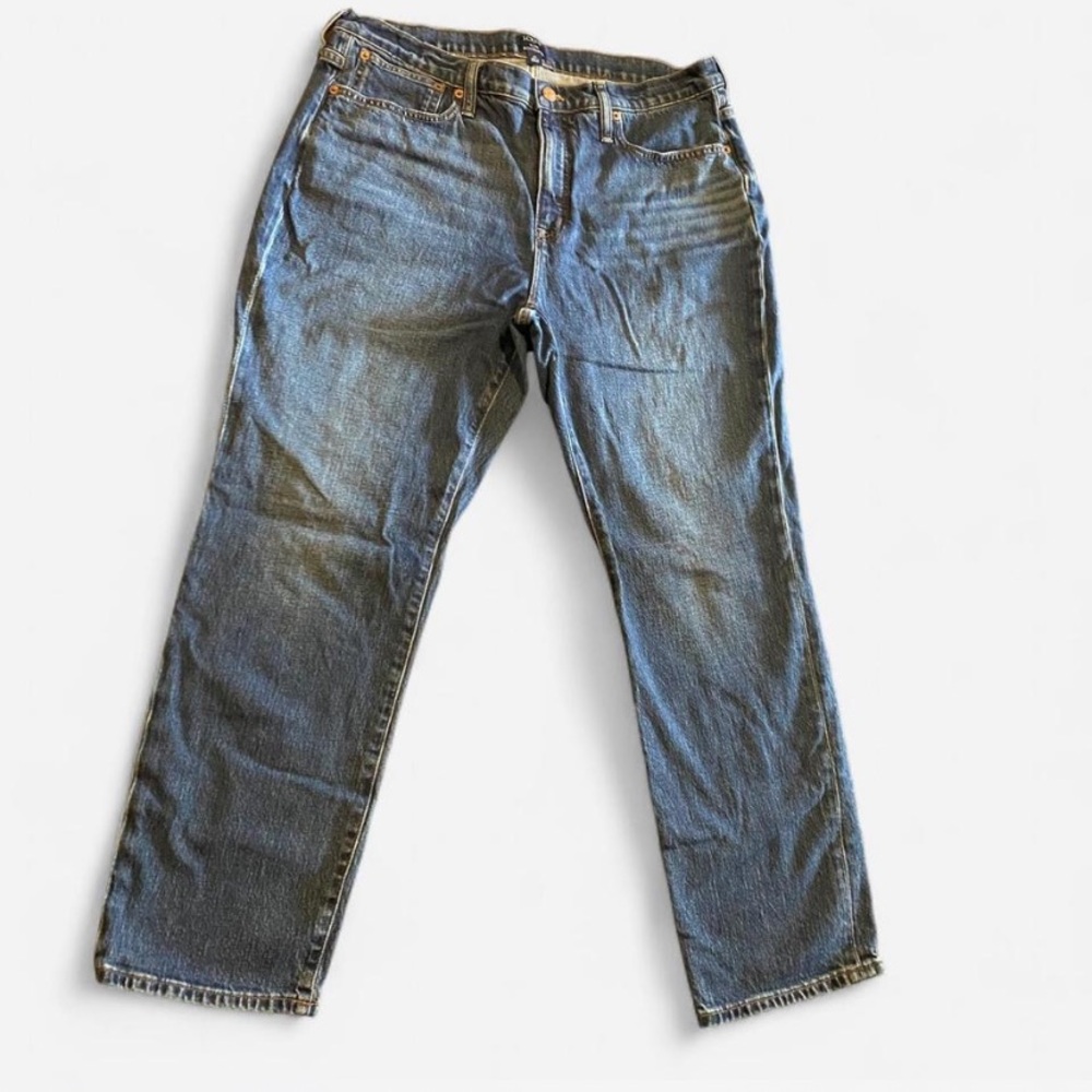 J Crew Women’s Slim Boyfriend Dark Wash Jeans